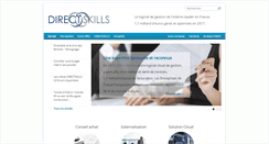 Desktop Screenshot of directskills.com